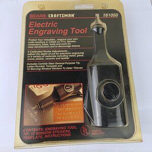 Sears Craftsman Electric Engraving Tool NIB